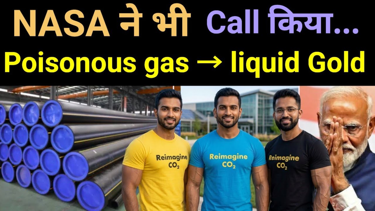 NASA called him — This Indian Startup Converts Poisonous Carbon Into Green Methanol 🔥 #Startup