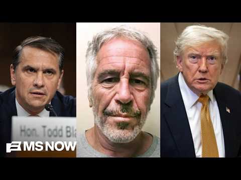 'HE'S GASLIGHTING US': Epstein survivor urges Congress to VOTE 'NO' on Trump AG pick Blanche