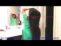 She Doesnt Know There is A Camera in Bathroom...Rapunzel Sejal | Indian Long Hair Beauty