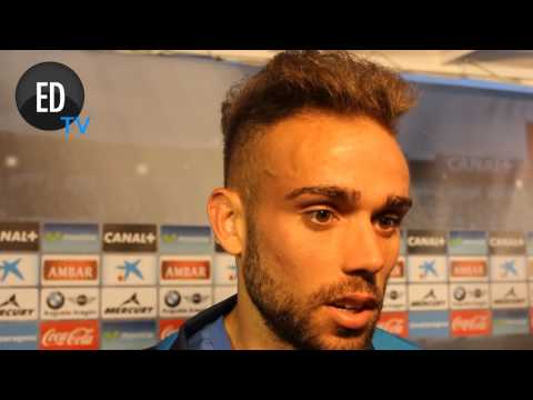 Declaraciones de Roger trás el Real Zaragoza 1 - Jaén 0