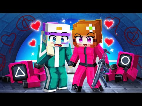 Anne PINK SOLDIER and Dash LOVE STORY in Squid Games