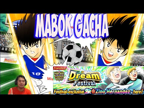 Gacha zino sampai puas pakai akun 2000 DB 🔥🔥 - Captain Tsubasa Dream Team