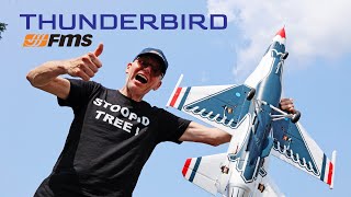 FMS F16 THUNDERBIRD Review - AMAZING Flight Footage!