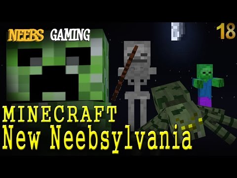 Neebs Gaming - MINECRAFT: Hell Night - New Neebsylvania 18
