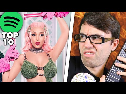 Guitarist Reacts to Top 10 POP Songs!