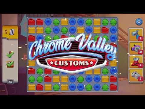 Chrome Valley Customs Level 802 - NO BOOSTERS GAMEPLAY + FULL STORY 🚘🔧 | SKILLGAMING ✔️