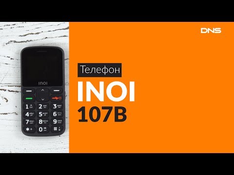 Мобильный телефон INOI 107B белый - Видео