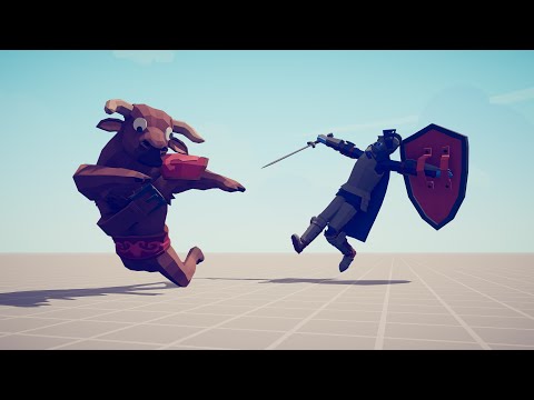 NEW MINOTAUR vs EVERY UNIT - Totally Accurate Battle Simulator TABS