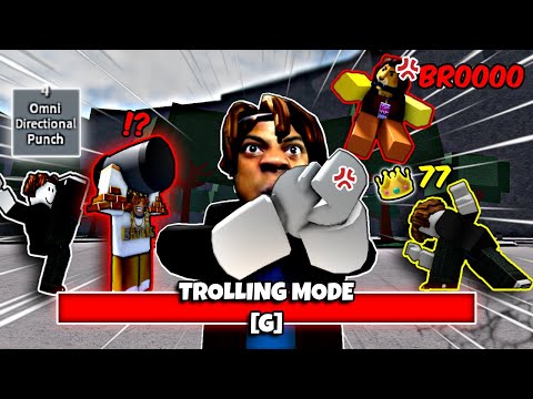 Trolling Players with Saitama Ultimate in The Strongest Battlegrounds | ROBLOX