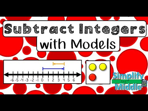Subtracting Integers with Models