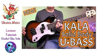 Video thumbnail for Kala Solid Body U Bass Review - New for 2023 - With Sound Demos by Ukulele Wales