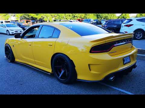 CJR PERFORMANCE YELLOW HELLCAT CHARGER 900+HP FERRADA FR3 STANCE