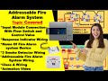 Addressable Fire Alarm System Wiring Diagram | All Devices Installation