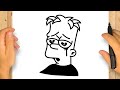 HOW TO DRAW BART SIMPSON SAD Bart Simpson In Love Step By Step Simple And Easy