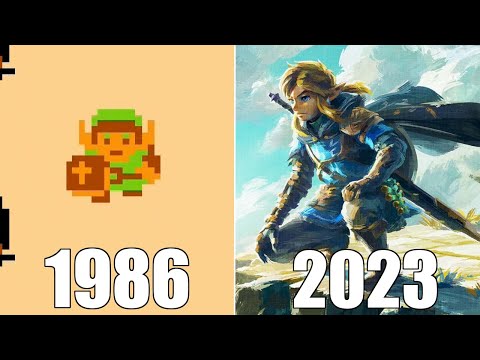 Evolution of The Legend of Zelda Games [1986-2023]