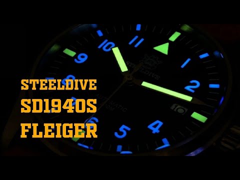 SteelDive SD1948 Flieger Pilot Watch | The Watcher