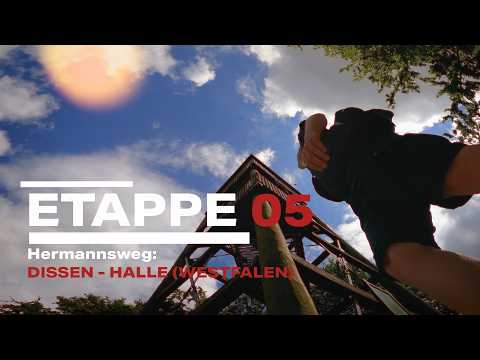 Hermannsweg Etappe 5: Von Dissen nach Halle (Westfalen) | 156KM auf Deutschlands Traumweg! 🥾