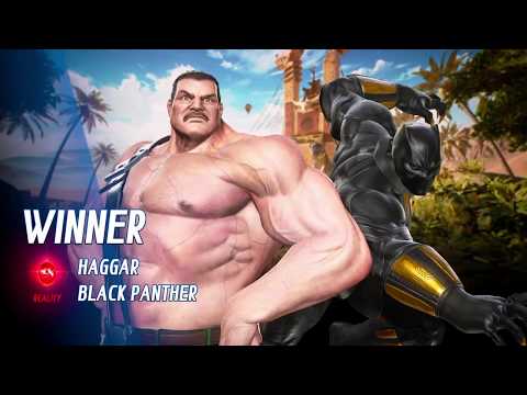 MARVEL VS CAPCOM INFINITE - ARCADE MODE HAGGAR & BLACK PANTHER