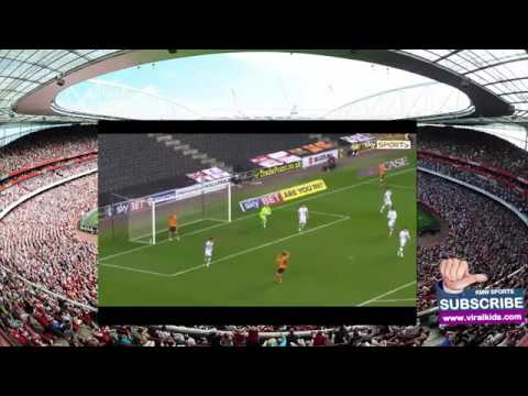 Football Highlights  MK Dons vs Wolves 1 2   Championship match 5 4 2016   5th April 2016