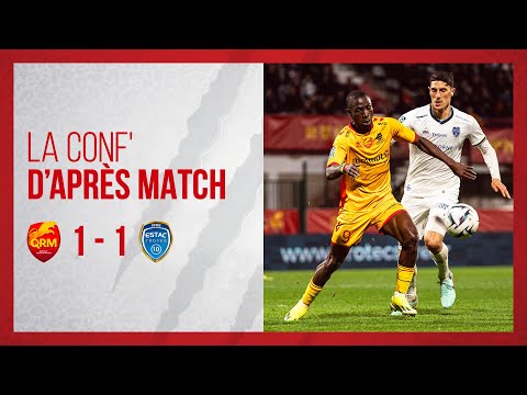 J29 : Conférence de presse d'après match QRM-ESTAC (1-1)