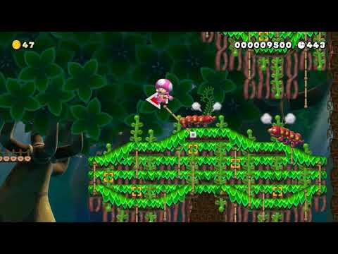 Super Mario Maker 2  "(5-1) Wild Woods" by Tooaad (No Commentary)