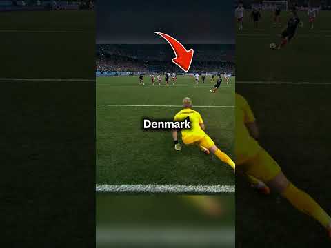 When the player dribbled past the goalkeeper,all he had to do was shoot the country's qualification.