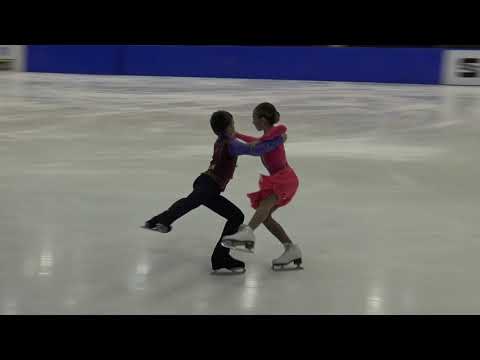 12. Santa Claus Cup 2018: Iryna Pidgaina and Mykhailo Sandul (UKR) - ID Inter Nov Fourteenstep