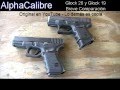 Glock 26 y Glock 19 - Breve Comparación - 9mm ...