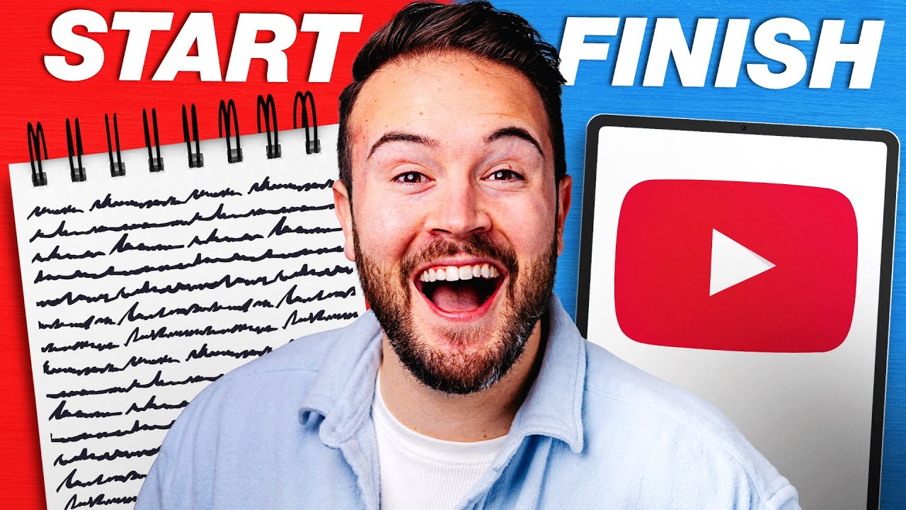 How to Make a YouTube Video For Beginners (Start to Finish)