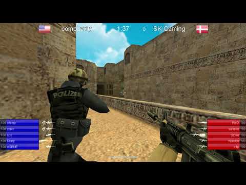 [ HLTV ] SK Gaming.dk vs compLexity (ESWC 2005) #1Part