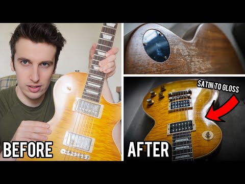 I ACCIDENTALLY Relicced my New Gibson Les Paul...