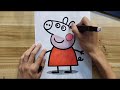 Peppa Pig Coloring How To Coloring Peppa Pig Art DIY Coloring Book Peppa Pig WOW DIY