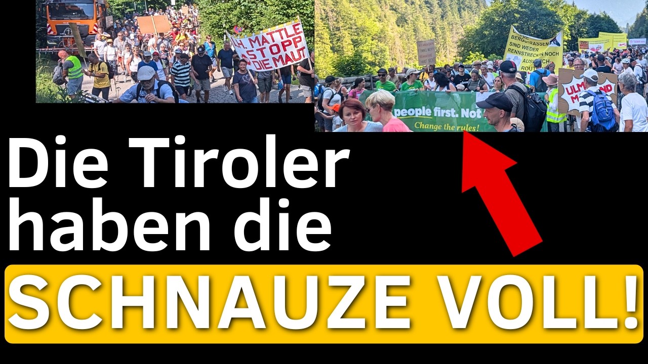 Massen bei regierungskritischer Demo! ES REICHT UNS MIT DIESER ÖVP!