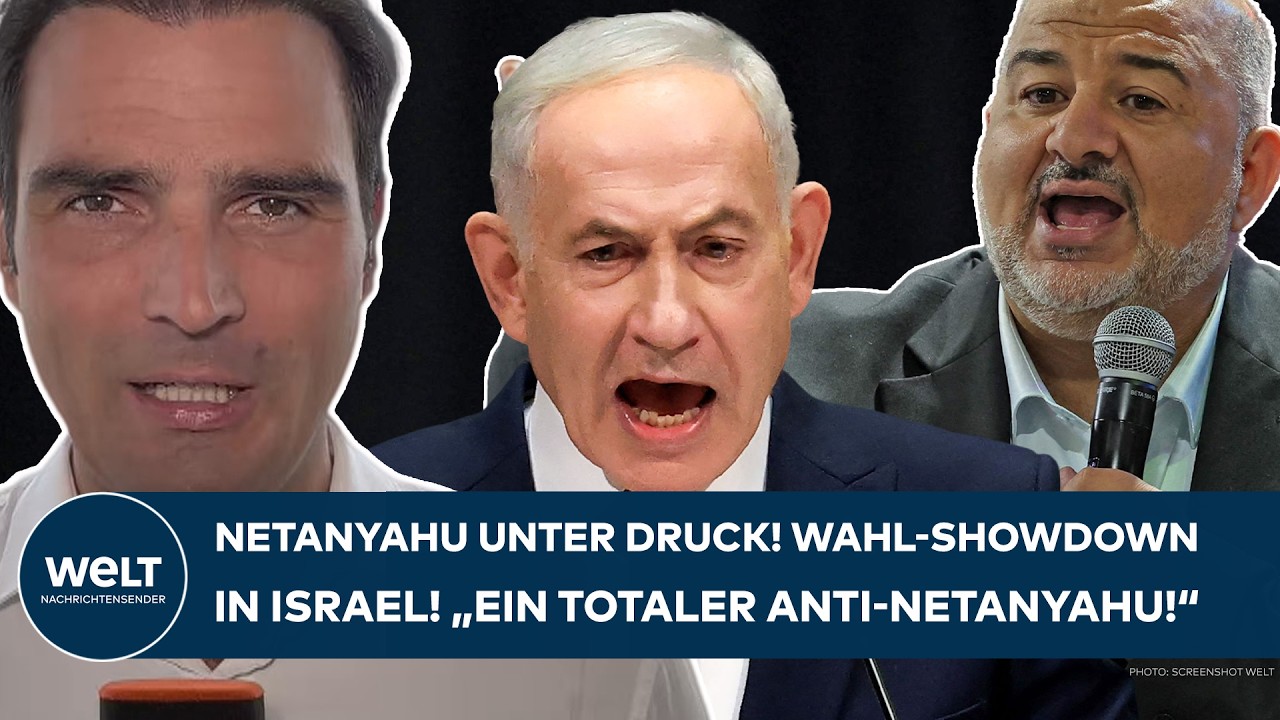 ISRAEL: "Er verkörpert den Schmerz Israels" - Krasser Wahl-Showdown! Benjamin Netanyahu unter Druck!