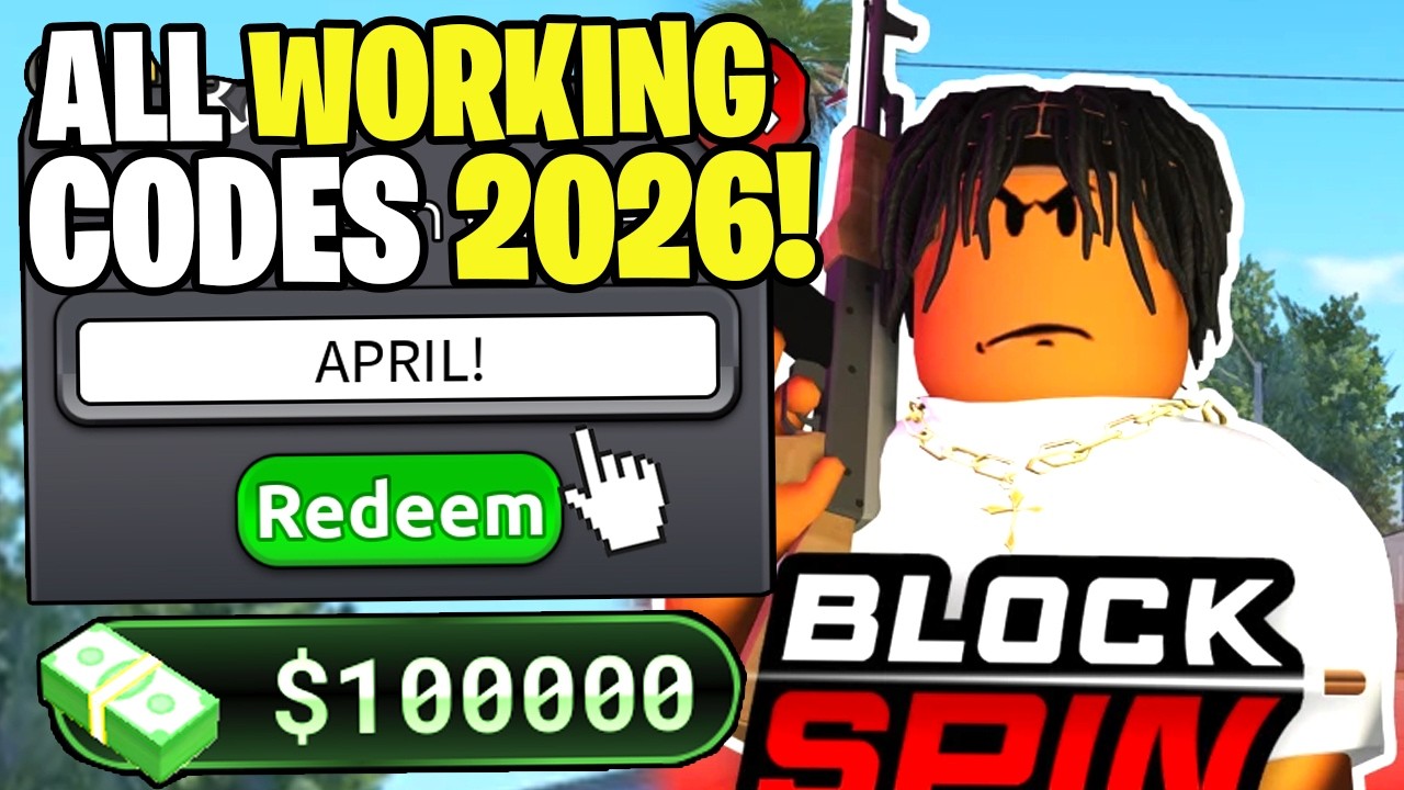 *NEW* ALL WORKING CODES FOR BLOCKSPIN IN 2026! ROBLOX BLOCKSPIN CODES