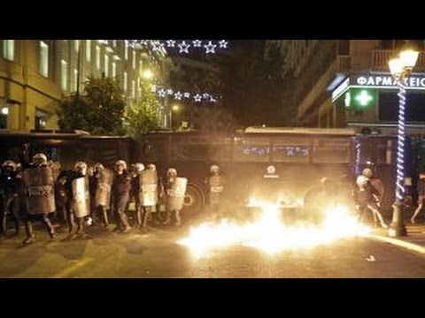 Greek police, protesters clash during President Obama’s visit