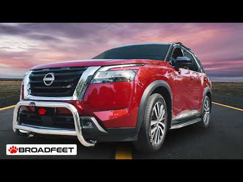 Watch Now! Nissan Pathfinder 2022-2024 Front Bumper Guard Installation by Broadfeet