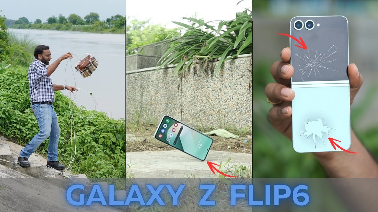 Samsung Galaxy Z Flip 6 Durability Test & IP 68 Deep Water Test