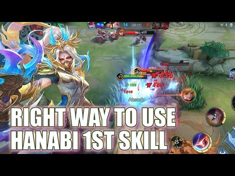 RIGHT WAY TO USE HANABI 1ST SKILL !