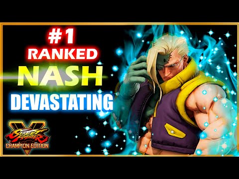 Ex-Hitman(Nash) Devastating *Street Fighter V Champion Edition*   SFV CE