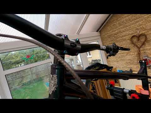 Mountain Bike Frame Transplant Part 4A - The Build Part 2