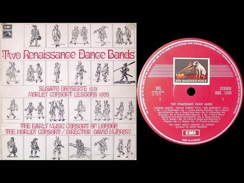 Susato - Danserye 1551 (Munrow) (#vinyl: SAE1000E, Graham Slee, Sony)