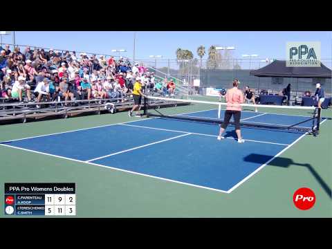 HOT POINT! 2020 PPA MESA Qualifier WDPro C.SMITH/I.TERESCHENKO v A.KOOP/C.PARENTEAU