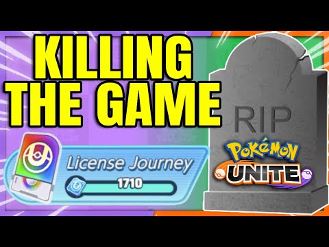 LICENSE JOURNEY is the Biggest Mistake that is going to end Pokemon Unite