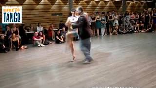 Nana Khocholava and Tate Di Chiazza dance on the milonga "ME GUSTA!" Fever