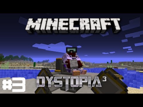 Dystopia³ FTB Infamy Modpack E3 - Rambo Ropes Plus Mod, Moon Buggy Race 2000