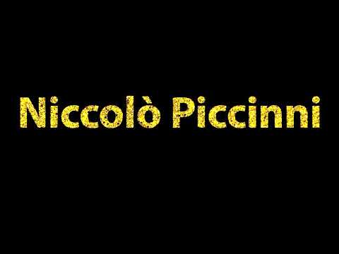 How To Pronounce Niccolo Piccinni