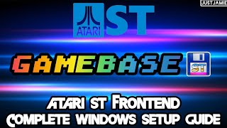 Gamebase Atari ST - Complete Beginners Guide 2025 #atarist #emulator #frontend