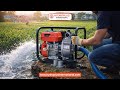 Hydroplus Gasoline Water Pump Installation 6 5HP All India Delivery
