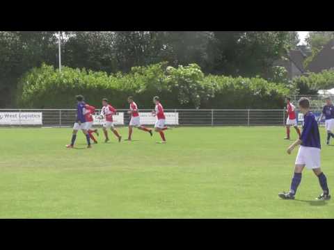 28 mei 2017 RCH 1 - UVV 1 nacomp 1-4 Doelpunt Tim (1-1)